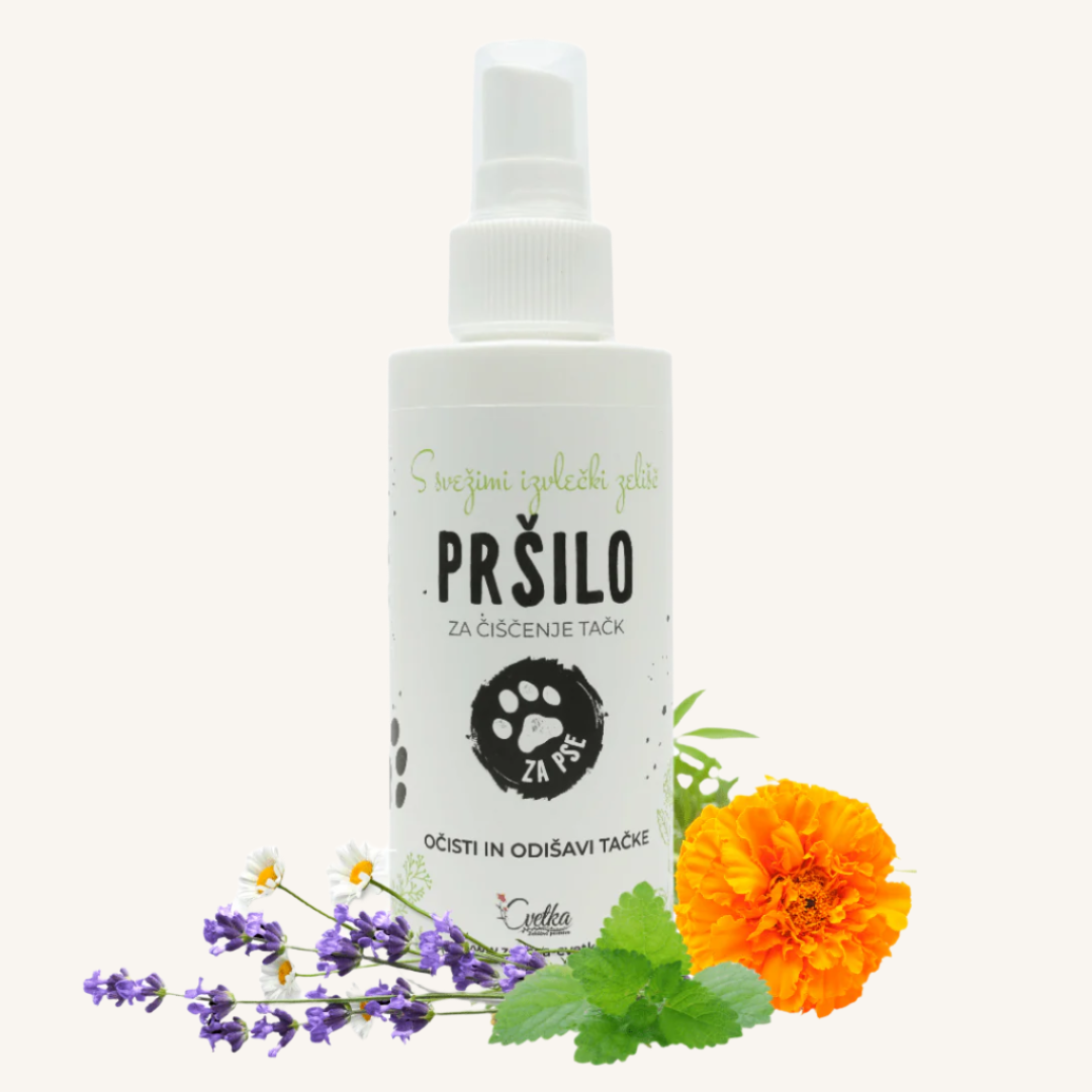 BIO pršilo za čiščenje pasjih tačk (150 ml) od Cvetka zeliščno posestvo | Na voljo pri Forapet