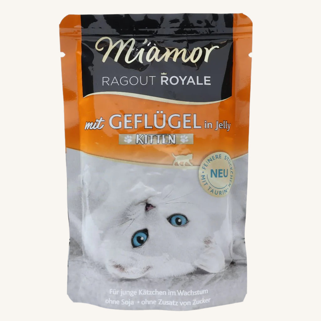 DONACIJA Miamor ǀ KITTEN mačja mokra hrana - PERUTNINA 100 g od Miamor | Na voljo pri Forapet