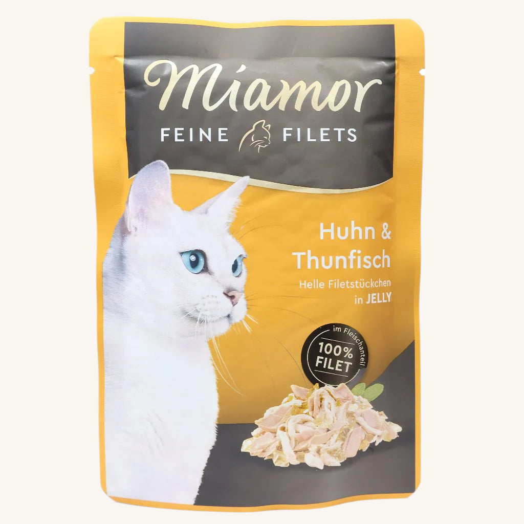 DONACIJA Miamor ǀ mačja mokra hrana - TUNA & PIŠČANEC 100 g od Miamor | Na voljo pri Forapet