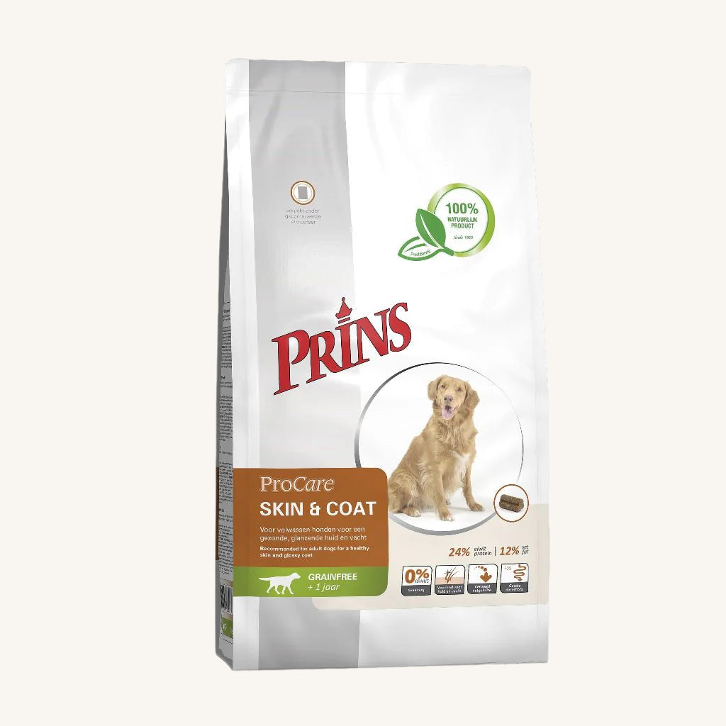 DONACIJA Prins ProCare ǀ GRAINFREE KOŽA & DLAKA pasji peleti - PERUTNINA 3 kg od Prins | Na voljo pri Forapet