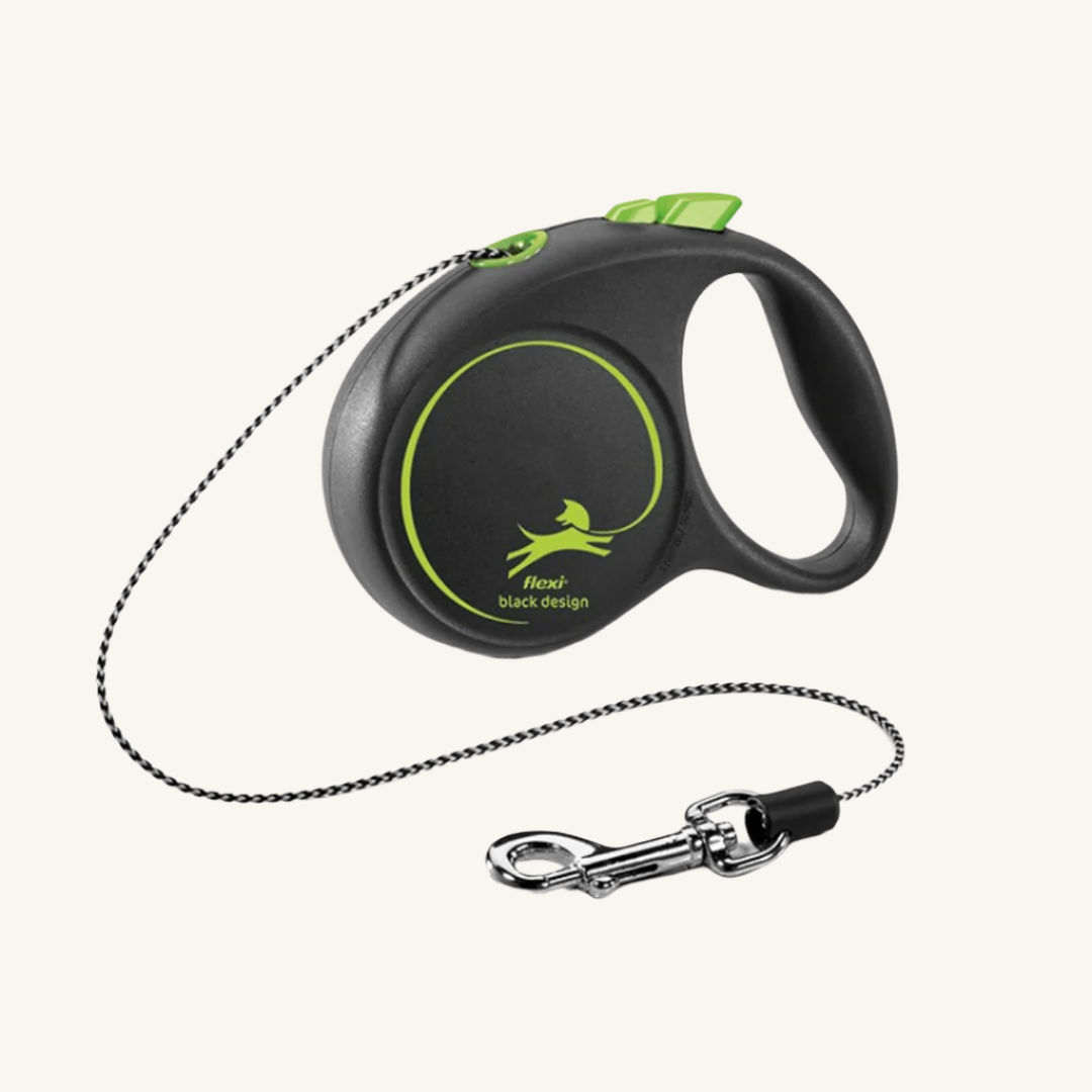 Flexi Black Design ǀ pasji povodec od Flexi | Na voljo pri Forapet