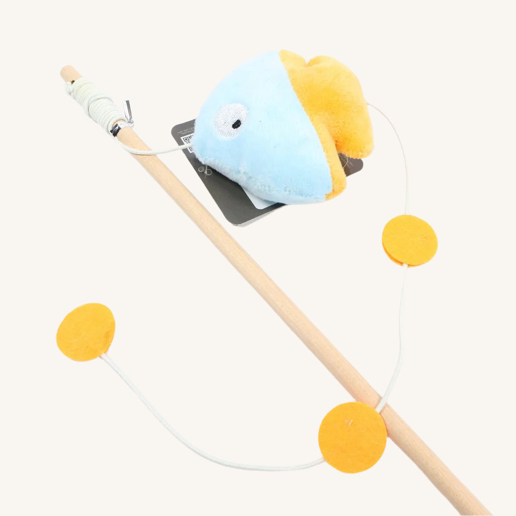 Mačja igrača na palici PLIŠASTA ŽIVAL od Ferribiella | Na voljo pri Forapet