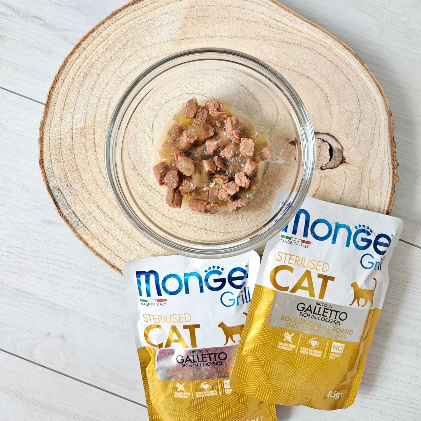 Monge Grill ǀ STERILISED mačja mokra hrana - PETELIN 85 g od Monge | Na voljo pri Forapet