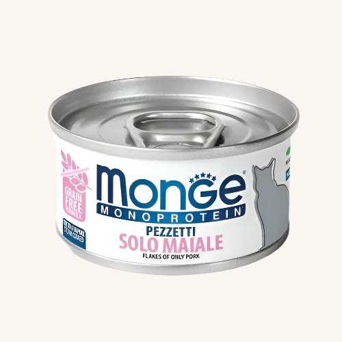 Monge ǀ MONOPROTEINSKA mačja mokra hrana - SVINJINA 80 g od Monge | Na voljo pri Forapet