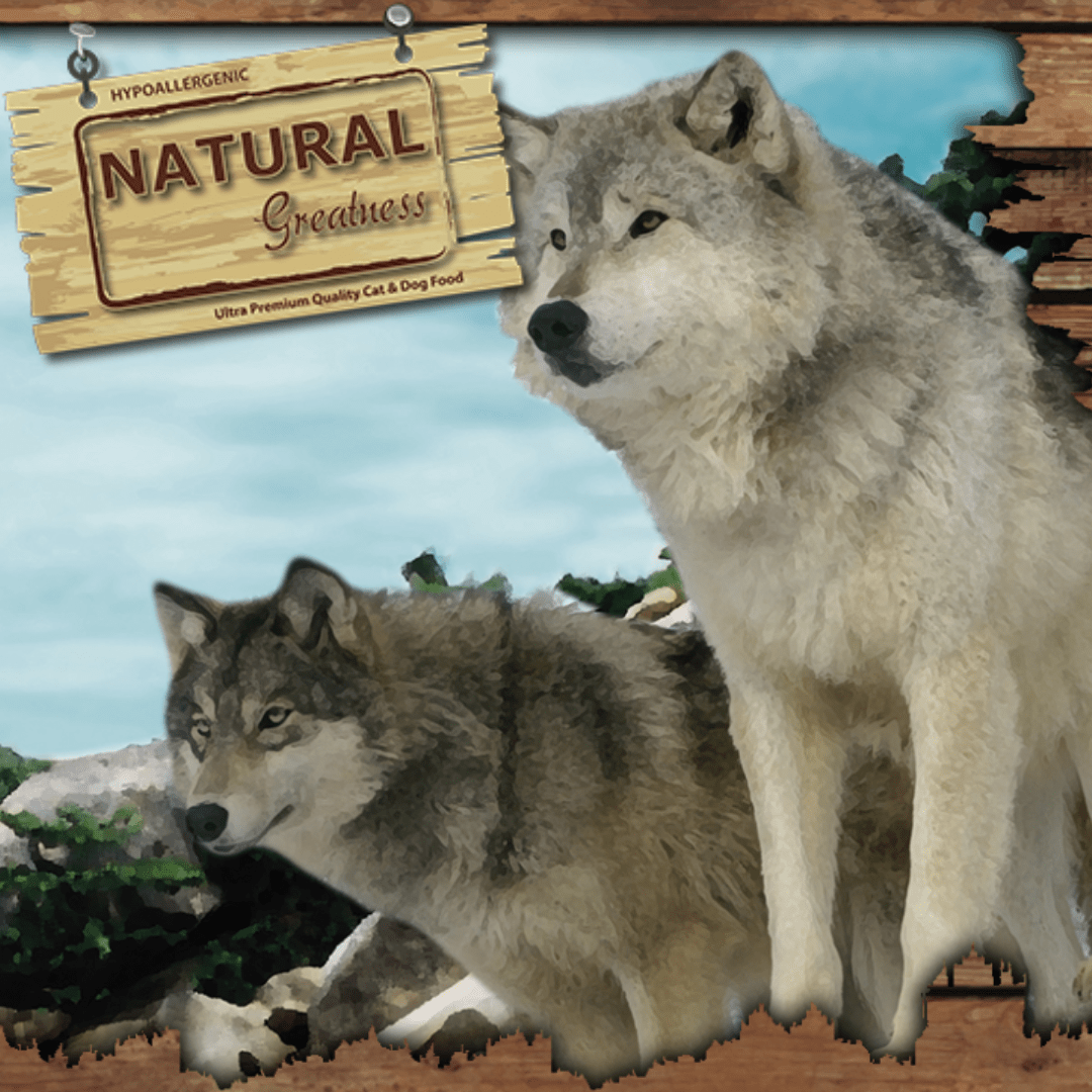 Natural Greatness ǀ MEDIUM & MAXI ADULT pasji briketi - OBČUTLJIVA KOŽA (losos) od Natural Greatness | Na voljo pri Forapet