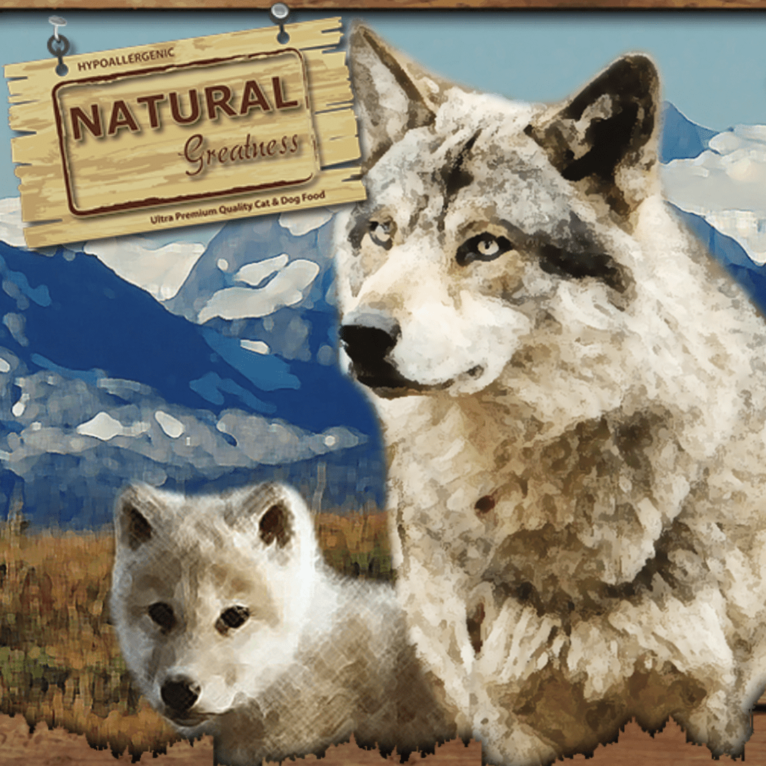 Natural Greatness ǀ MEDIUM & MAXI ADULT & PUPPY pasji briketi - KUNEC, RACA, PURAN & PIŠČANEC od Natural Greatness | Na voljo pri Forapet