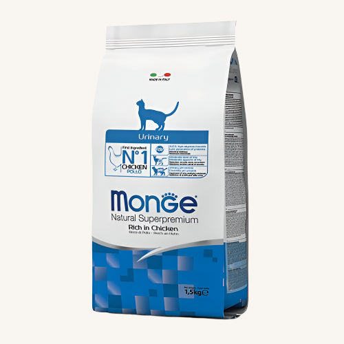 DONACIJA Monge ǀ URINARY mačji briketi - PIŠČANEC 1,5 kg od Monge | Na voljo pri Forapet