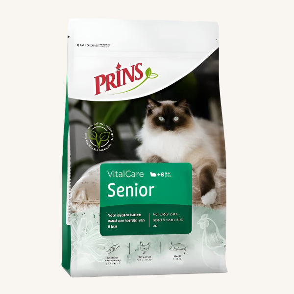 DONACIJA Prins VitalCare ǀ SENIOR mačji briketi - PERUTNINA 1,5 kg od Prins | Na voljo pri Forapet