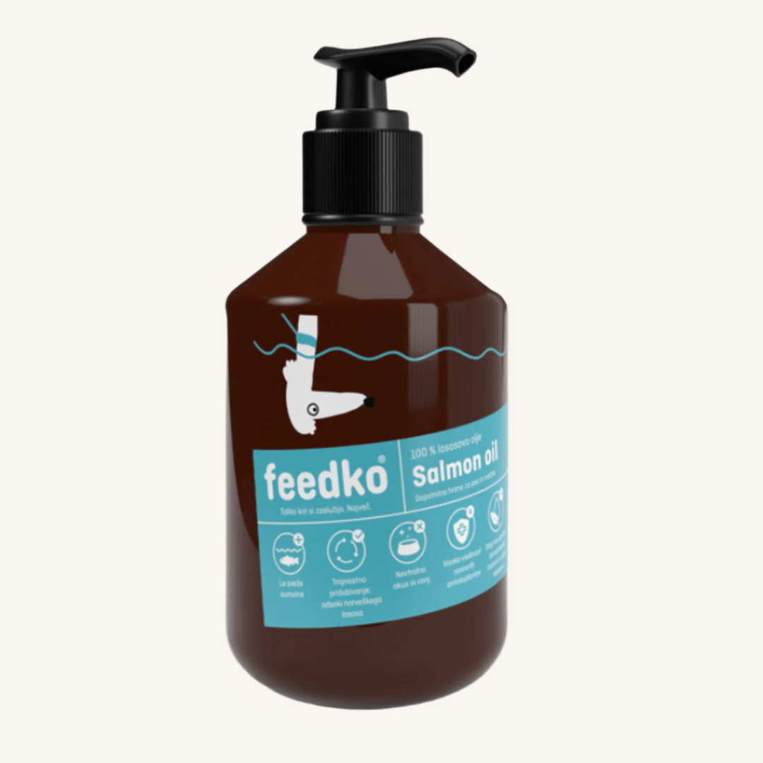 Feedko ǀ LOSOSOVO OLJE za pse & mačke 500 ml od Feedko | Na voljo pri Forapet