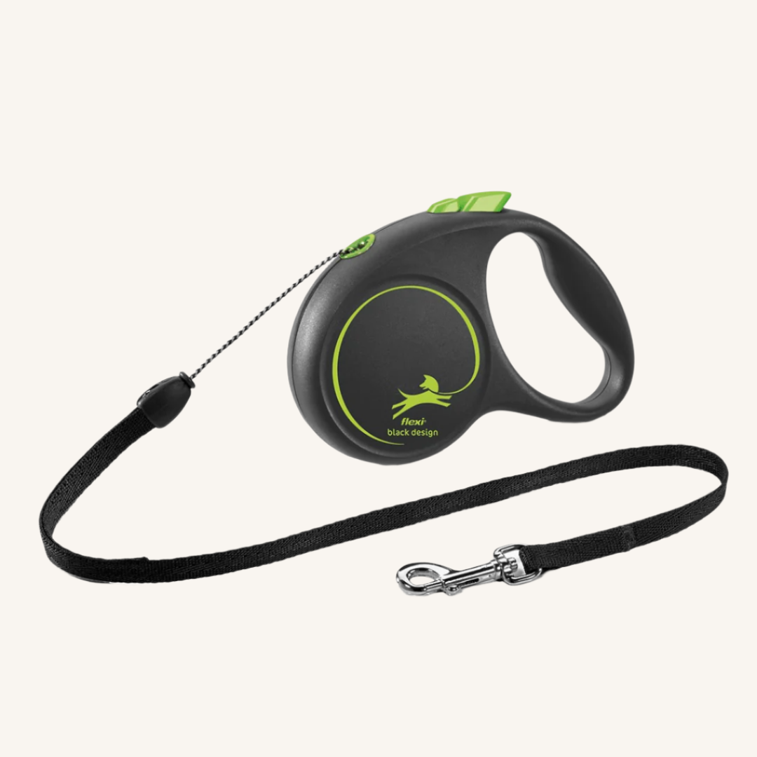 Flexi Black Design ǀ pasji povodec od Flexi | Na voljo pri Forapet