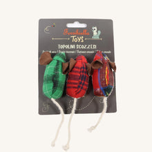 Igrača za mačke BOŽIČNE MIŠKE 3 kos od Ferribiella | Na voljo pri Forapet