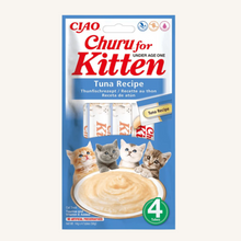 Inaba ǀ mačji kremni priboljšek KITTEN - TUNA 4x14 g od Inaba | Na voljo pri Forapet