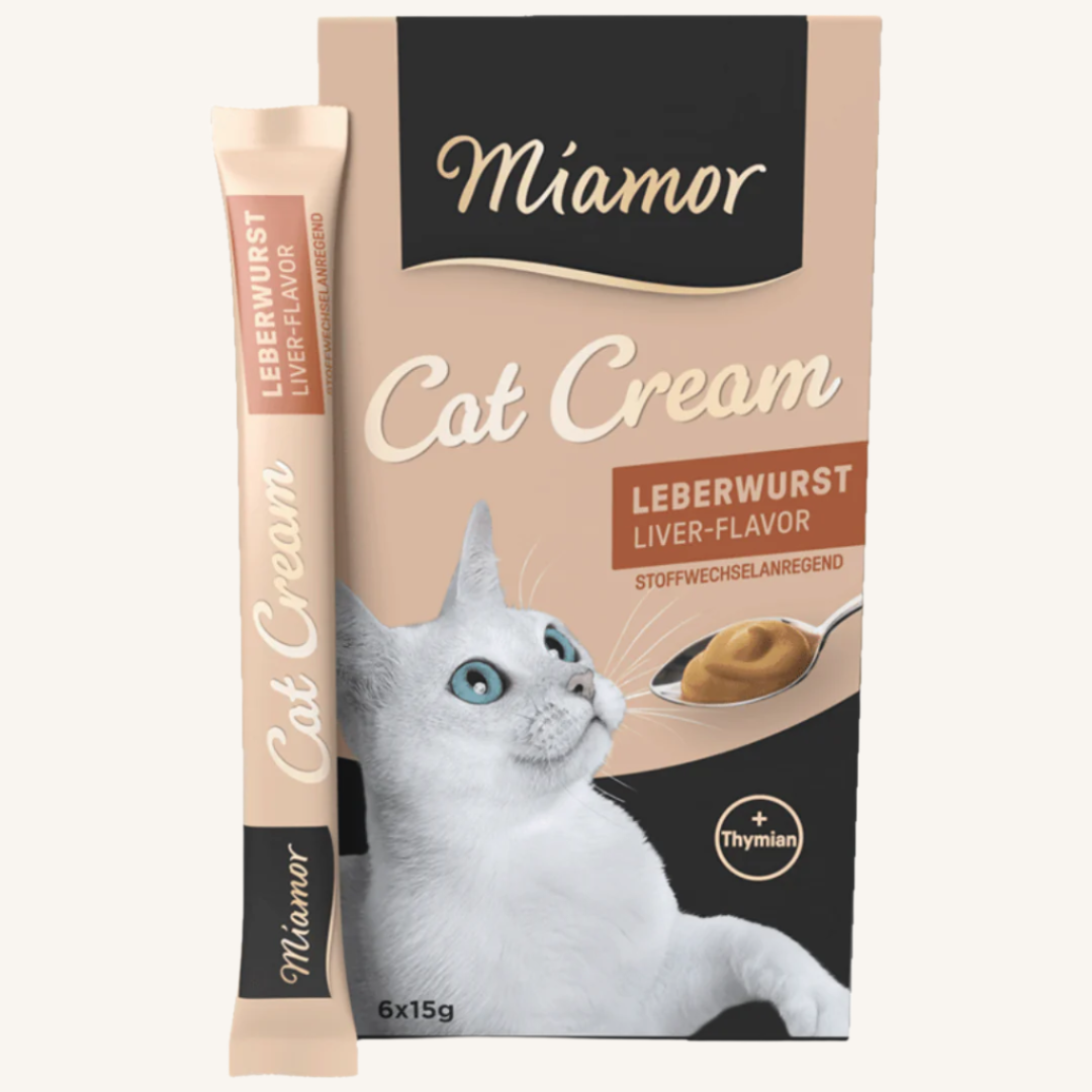 Miamor ǀ mačji kremni priboljšek - JETRA 6x15 g od Miamor | Na voljo pri Forapet