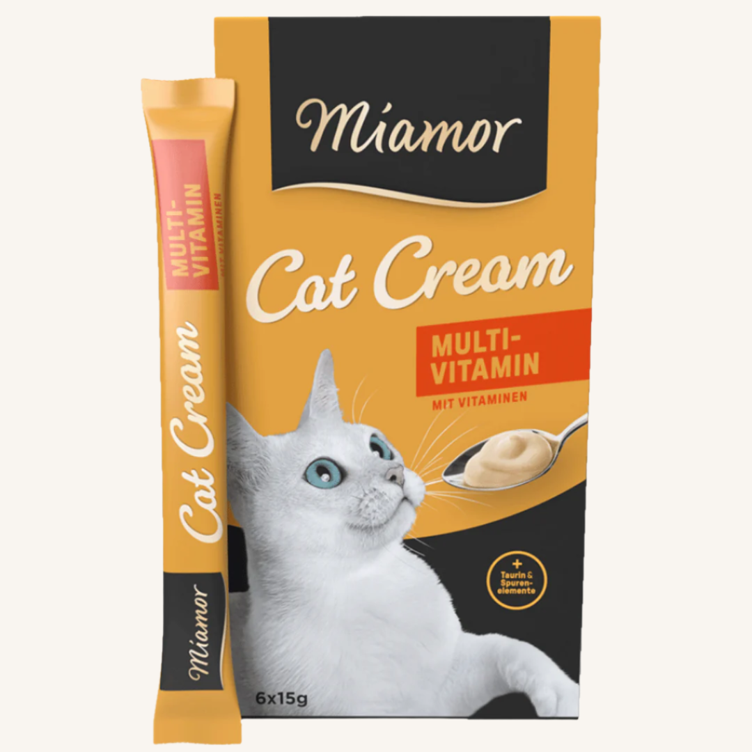 Miamor ǀ mačji kremni priboljšek - MULTI - VITAMIN 6x15 g od Miamor | Na voljo pri Forapet