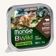 Monge BWild ǀ KITTEN & ADULT pašteta za mačke večjih pasem - BIVOL 100 g od Monge | Na voljo pri Forapet