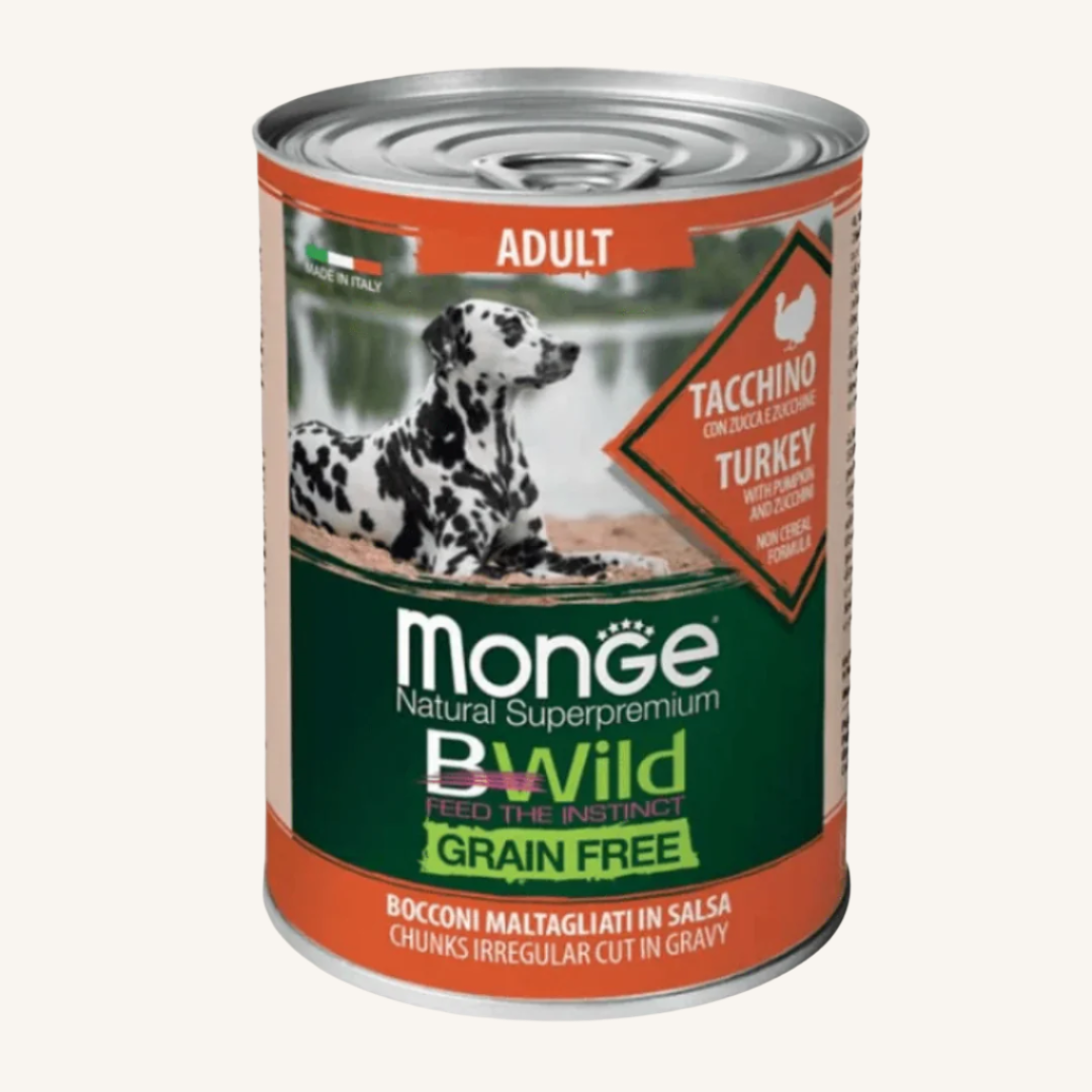 Monge BWild ǀ pasja mokra hrana - PURAN 400 g od Monge | Na voljo pri Forapet