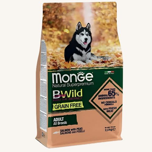Monge BWild ǀ pasji briketi - LOSOS od Monge | Na voljo pri Forapet