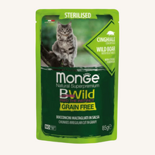 Monge BWild ǀ STERILISED mačja mokra hrana - DIVJA SVINJA 85 g od Monge | Na voljo pri Forapet