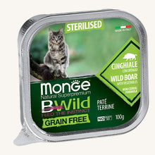 Monge BWild ǀ STERILISED mačja pašteta - DIVJA SVINJA 100 g od Monge | Na voljo pri Forapet