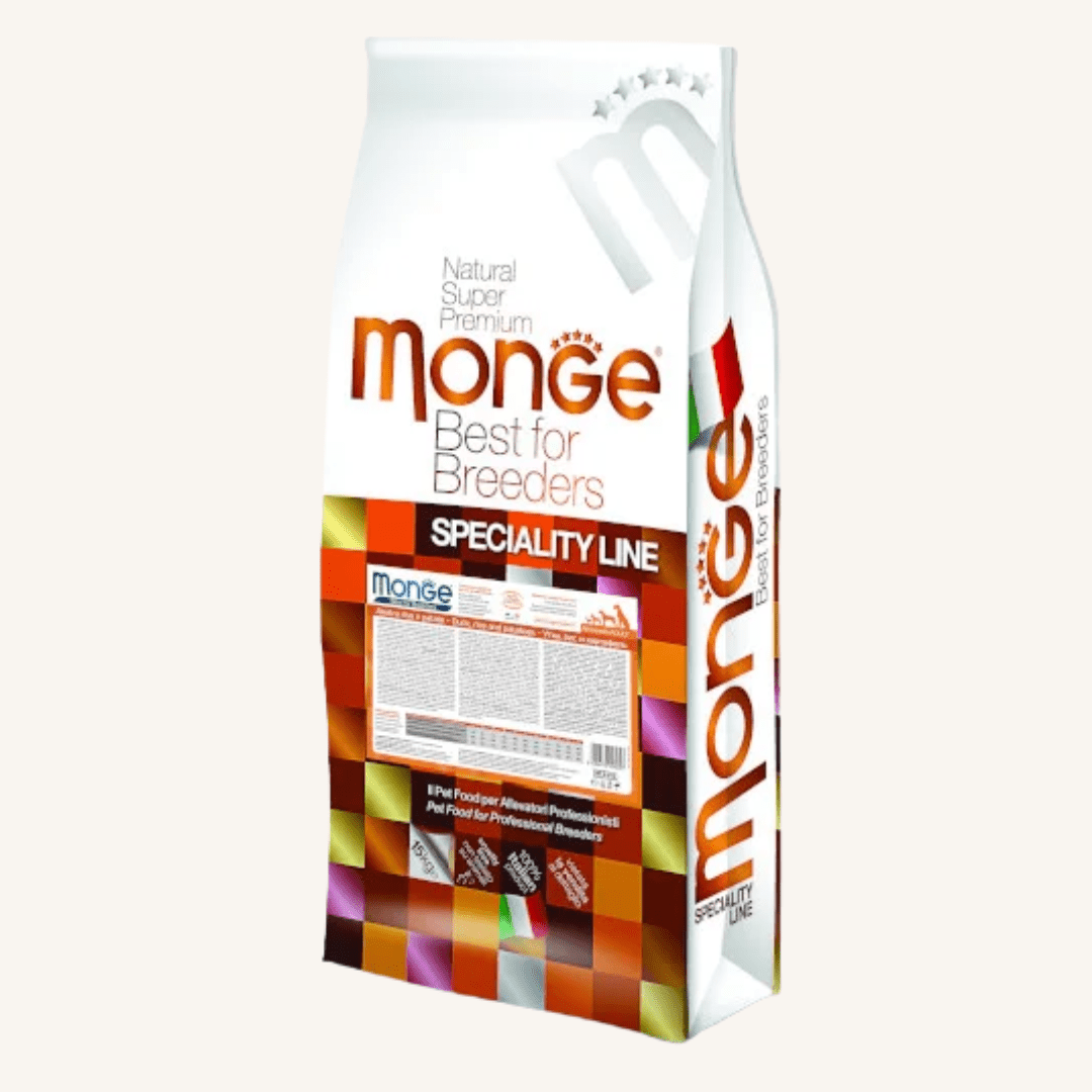 Monge ǀ MONOPROTEINSKI pasji briketi - RACA 2,5 kg od Monge | Na voljo pri Forapet