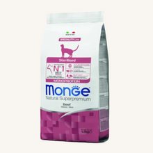 Monge ǀ MONOPROTEINSKI STERILISED mačji briketi - GOVEDINA 1,5 kg od Monge | Na voljo pri Forapet