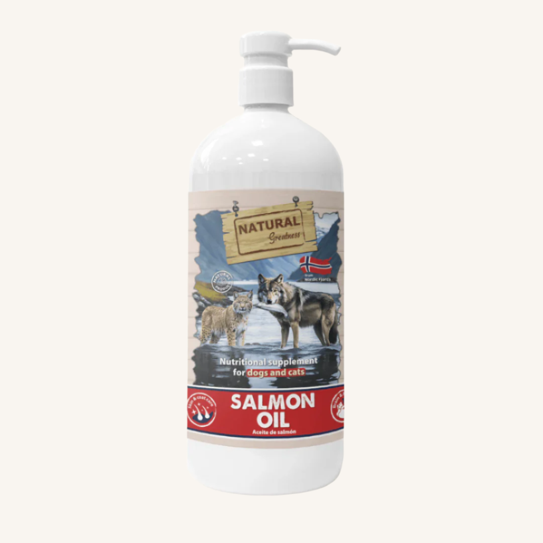Natural Greatness ǀ LOSOSOVO OLJE za pse & mačke od Natural Greatness | Na voljo pri Forapet