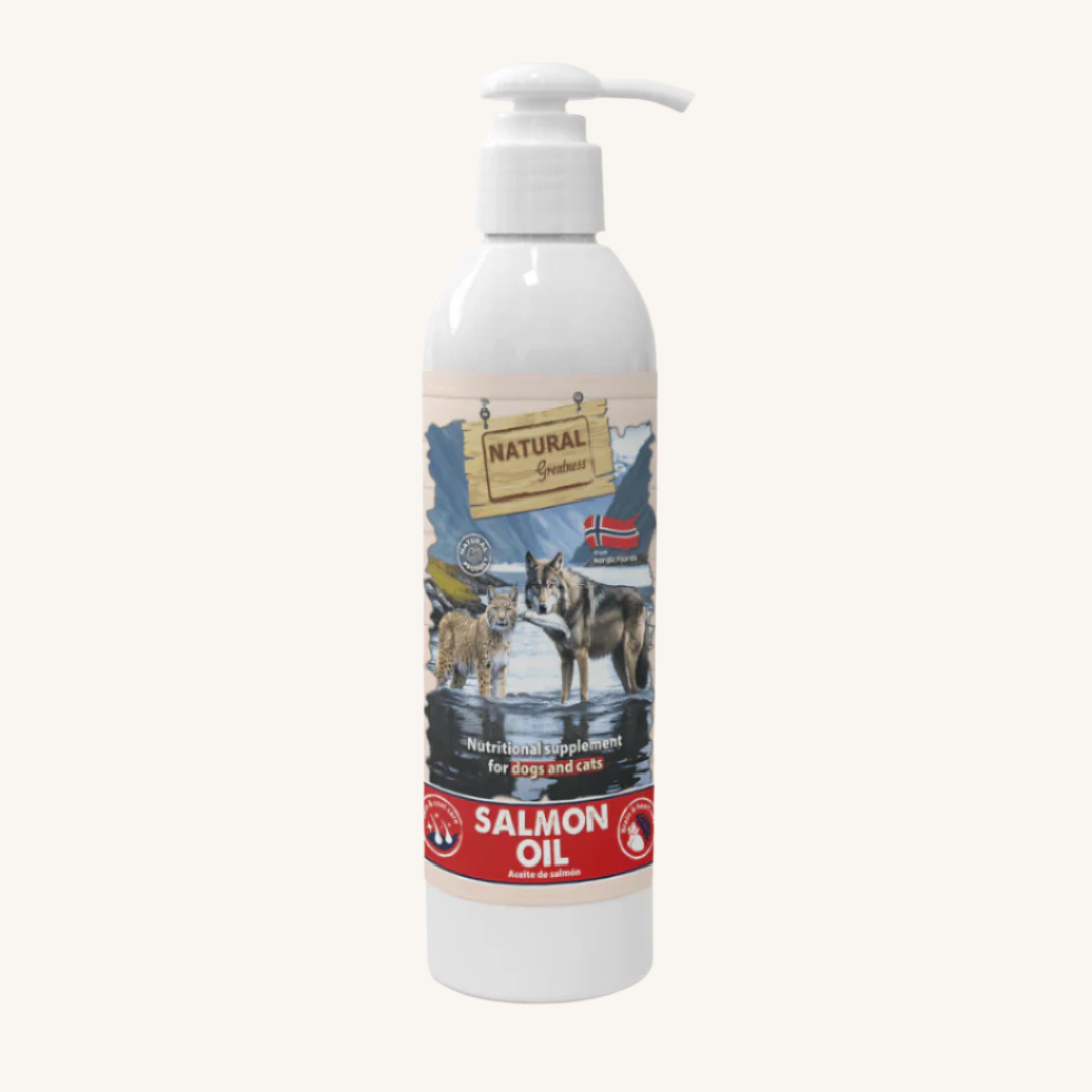 Natural Greatness ǀ LOSOSOVO OLJE za pse & mačke od Natural Greatness | Na voljo pri Forapet