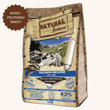 Natural Greatness ǀ MINI ADULT pasji briketi - OBČUTLJIVA KOŽA (losos) od Natural Greatness | Na voljo pri Forapet