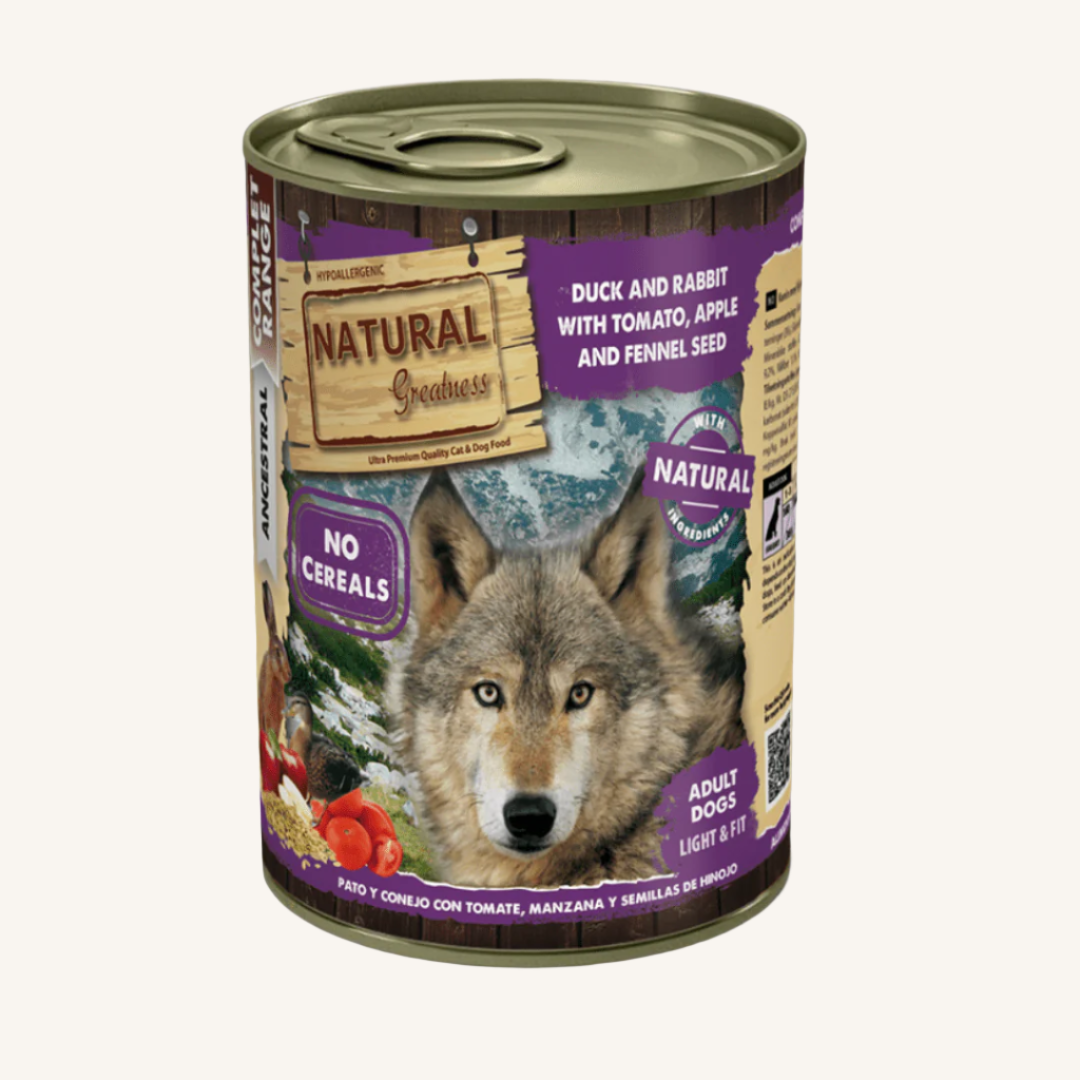 Natural Greatness ǀ pasja mokra hrana - RACA & KUNEC 400 g od Natural Greatness | Na voljo pri Forapet