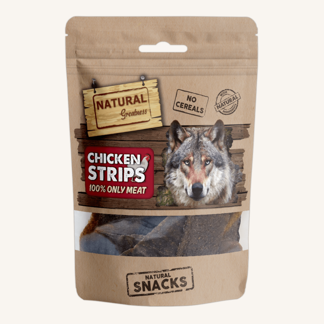 Natural Greatness ǀ piščančji trakovi 70 g od Natural Greatness | Na voljo pri Forapet