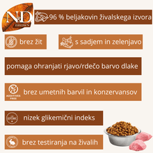 N&D Brown ǀ MINI pasji briketi - JAGNJETINA 2 kg od N&D Brown I Farmina | Na voljo pri Forapet