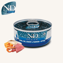 N&D Ocean ǀ mačja mokra hrana - TUNA, POLENOVKA & KOZICE 70 g od N&D Ocean I Farmina | Na voljo pri Forapet