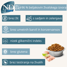 N&D Ocean ǀ mačji briketi SLED & BUČA od N&D Ocean I Farmina | Na voljo pri Forapet