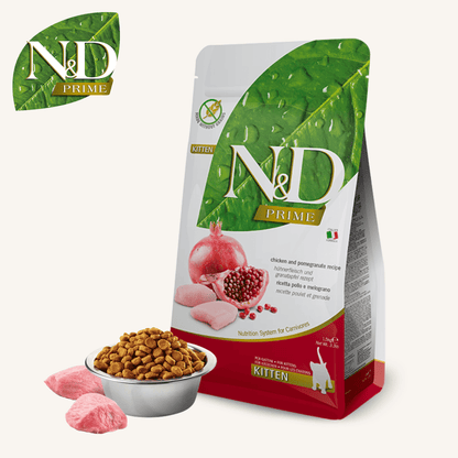 N&D Prime ǀ KITTEN mačji briketi - PIŠČANEC 1,5 kg od N&D Prime I Farmina | Na voljo pri Forapet