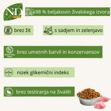 N&D Prime ǀ mačji briketi - DIVJA SVINJA od N&D Prime I Farmina | Na voljo pri Forapet