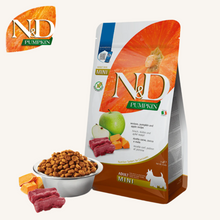 N&D Pumpkin ǀ MINI pasji briketi - DIVJAČINA 2 kg od N&D Pumpkin I Farmina | Na voljo pri Forapet