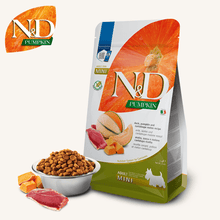 N&D Pumpkin ǀ MINI pasji briketi - RACA 2 kg od N&D Pumpkin I Farmina | Na voljo pri Forapet