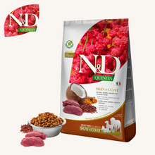 N&D Quinoa ǀ ALL SIZES pasji briketi - OBČUTLJIVA KOŽA (divjačina) od N&D Quinoa I Farmina | Na voljo pri Forapet