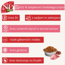N&D Quinoa ǀ ALL SIZES pasji briketi - OBČUTLJIVA KOŽA (raca) 2,5 kg od N&D Quinoa I Farmina | Na voljo pri Forapet