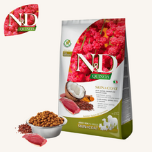 N&D Quinoa ǀ ALL SIZES pasji briketi - OBČUTLJIVA KOŽA (raca) 2,5 kg od N&D Quinoa I Farmina | Na voljo pri Forapet