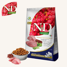 N&D Quinoa ǀ ALL SIZES pasji briketi - URAVNAVANJE TEŽE (jagnjetina) od N&D Quinoa I Farmina | Na voljo pri Forapet
