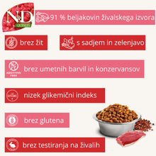N&D Quinoa ǀ MEDIUM & MAXI pasji briketi - STERILISED (raca) od N&D Quinoa I Farmina | Na voljo pri Forapet