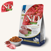 N&D Quinoa ǀ MEDIUM & MAXI pasji briketi - URAVNAVANJE TEŽE (jagnjetina) od N&D Quinoa I Farmina | Na voljo pri Forapet