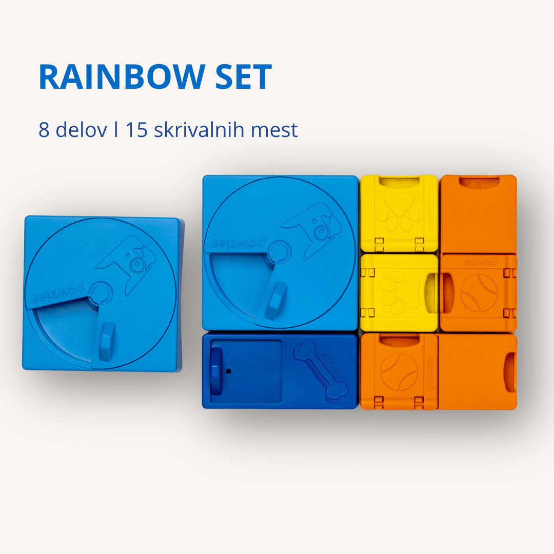 Pawzler ǀ Rainbow Set od Pawzler | Na voljo pri Forapet