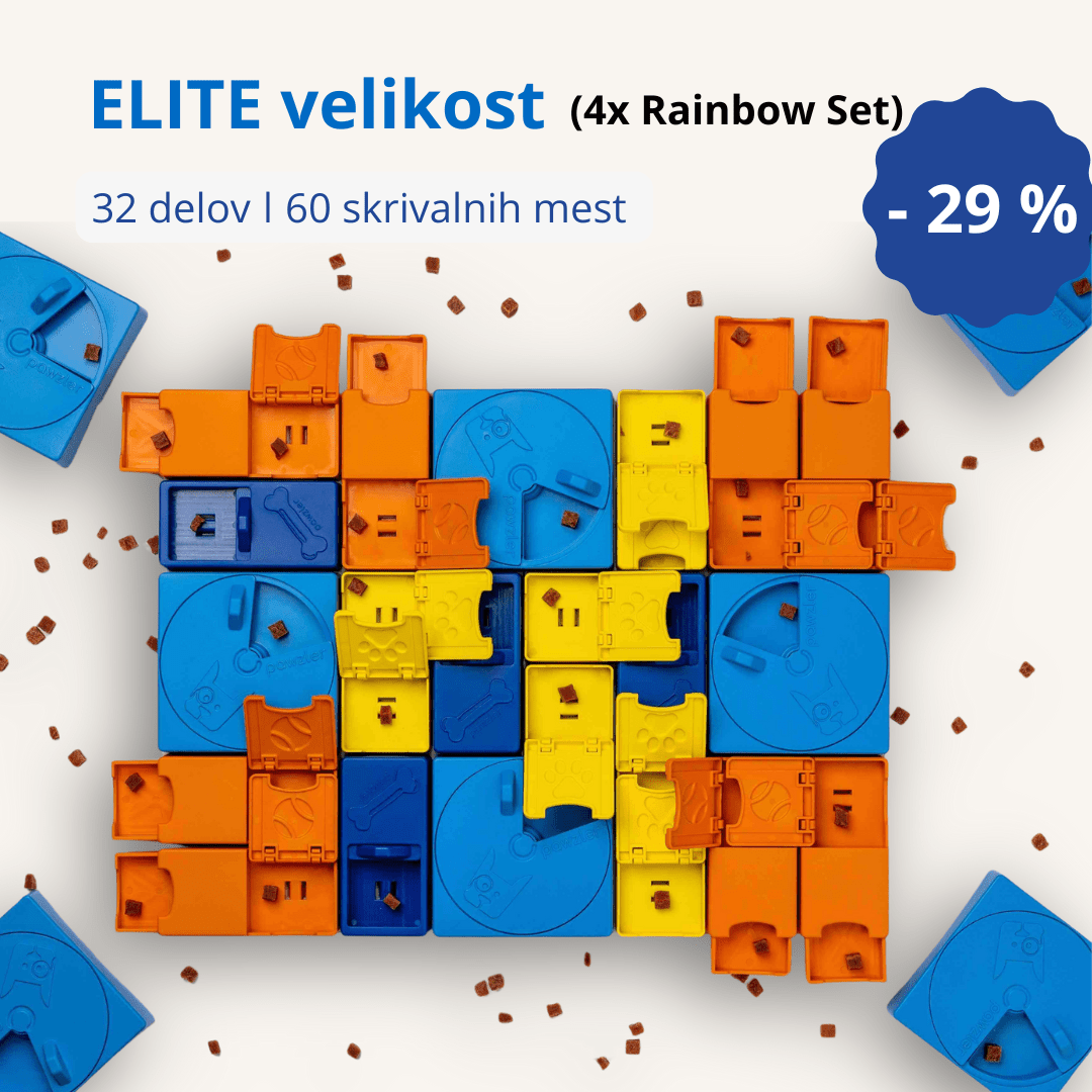 Pawzler ǀ Rainbow Set od Pawzler | Na voljo pri Forapet