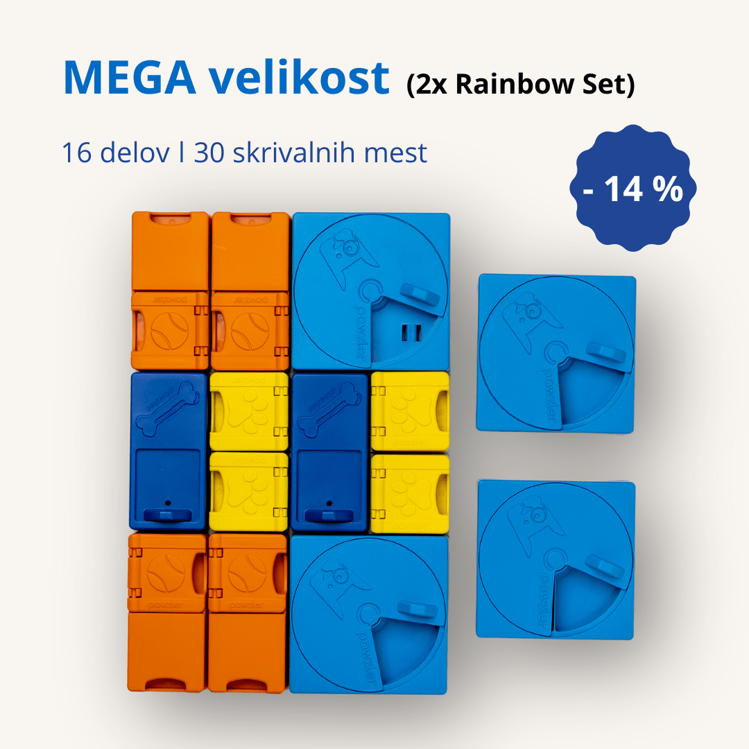 Pawzler ǀ Rainbow Set od Pawzler | Na voljo pri Forapet