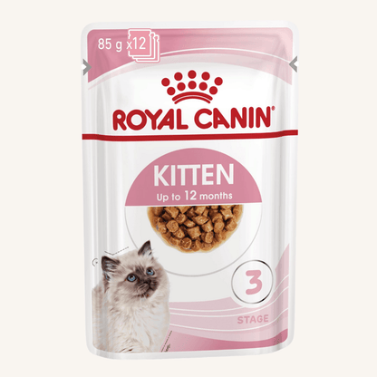 Royal Canin ǀ KITTEN mačja mokra hrana - koščki v omaki 85 g od Royal Canin | Na voljo pri Forapet