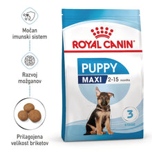 Royal Canin ǀ MAXI PUPPY pasji briketi - PERUTNINA od Royal Canin | Na voljo pri Forapet