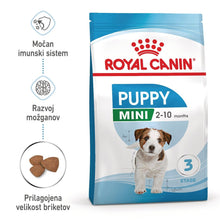 Royal Canin ǀ MINI PUPPY pasji briketi - PERUTNINA od Royal Canin | Na voljo pri Forapet
