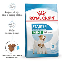 Royal Canin ǀ MINI STARTER pasji briketi - PERUTNINA od Royal Canin | Na voljo pri Forapet